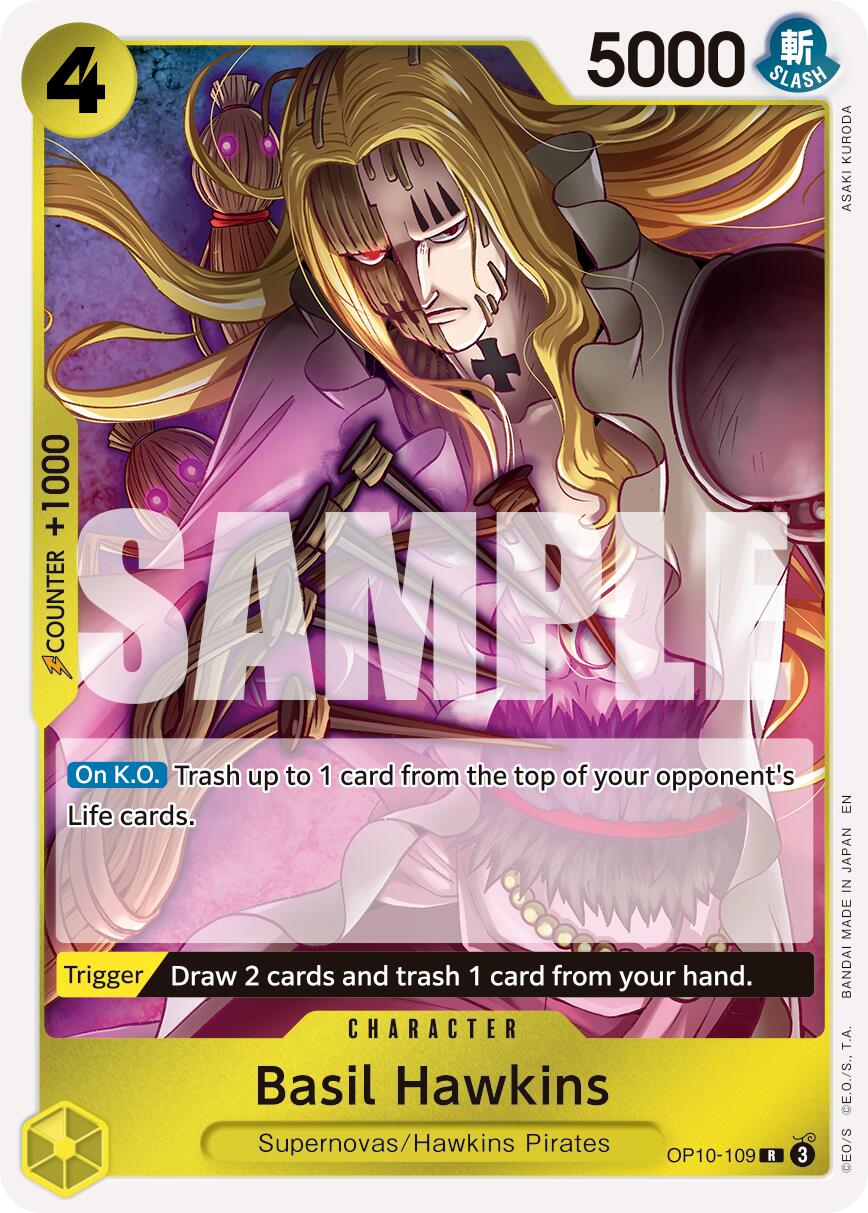 Basil Hawkins (OP10-109) (Reprint) [Premium Booster -The Best- Vol. 2] | Galaxy Games LLC