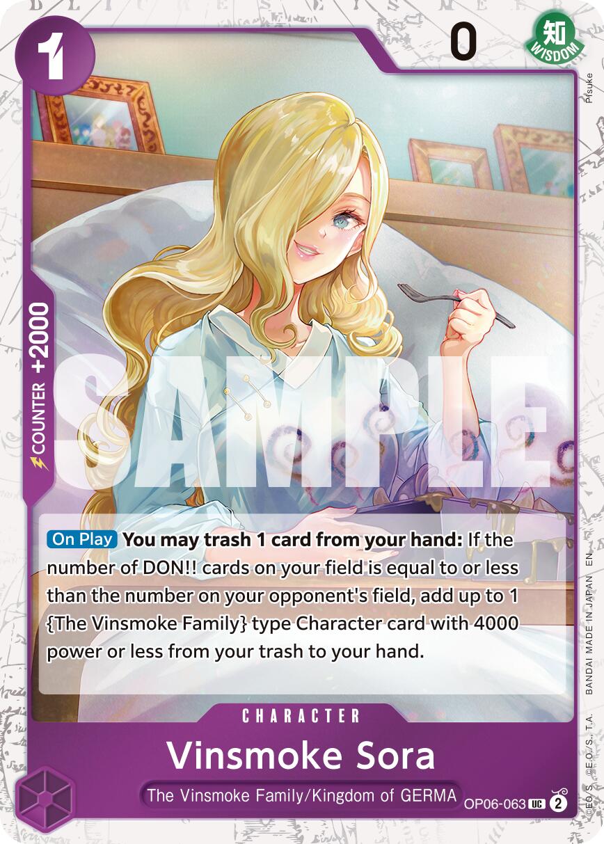 Vinsmoke Sora (Pirate Foil) [Premium Booster -The Best- Vol. 2] | Galaxy Games LLC