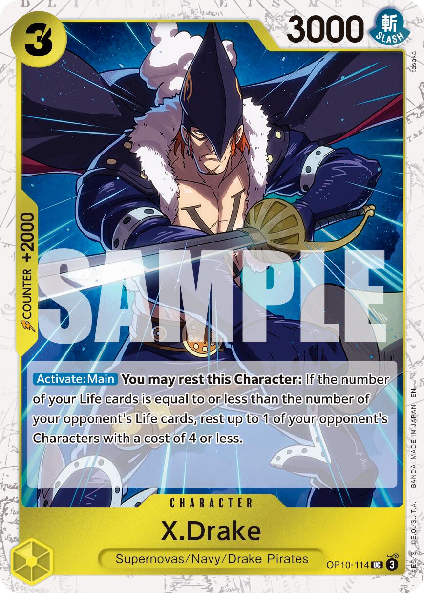 X.Drake (Pirate Foil) [Premium Booster -The Best- Vol. 2] | Galaxy Games LLC