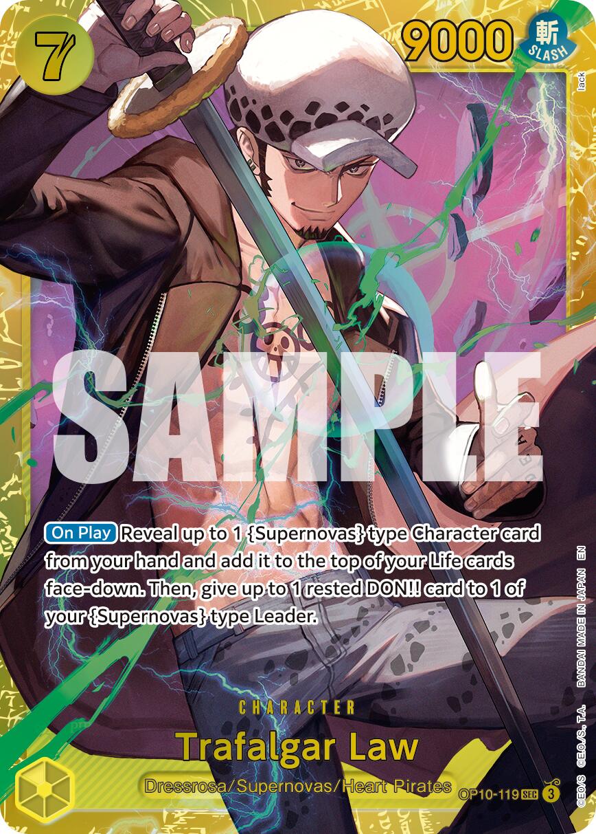 Trafalgar Law (OP10-119) (Reprint) [Premium Booster -The Best- Vol. 2] | Galaxy Games LLC