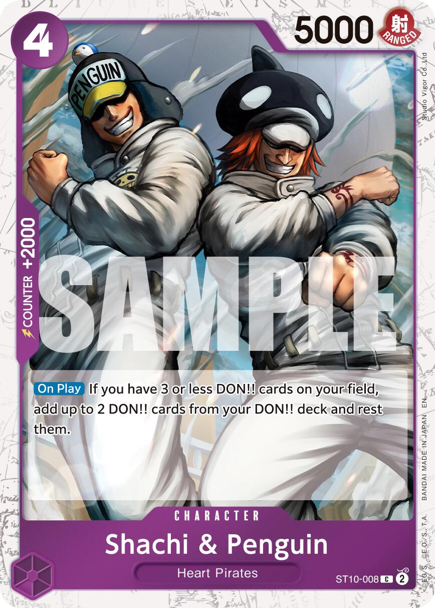 Shachi & Penguin (Pirate Foil) [Premium Booster -The Best- Vol. 2] | Galaxy Games LLC