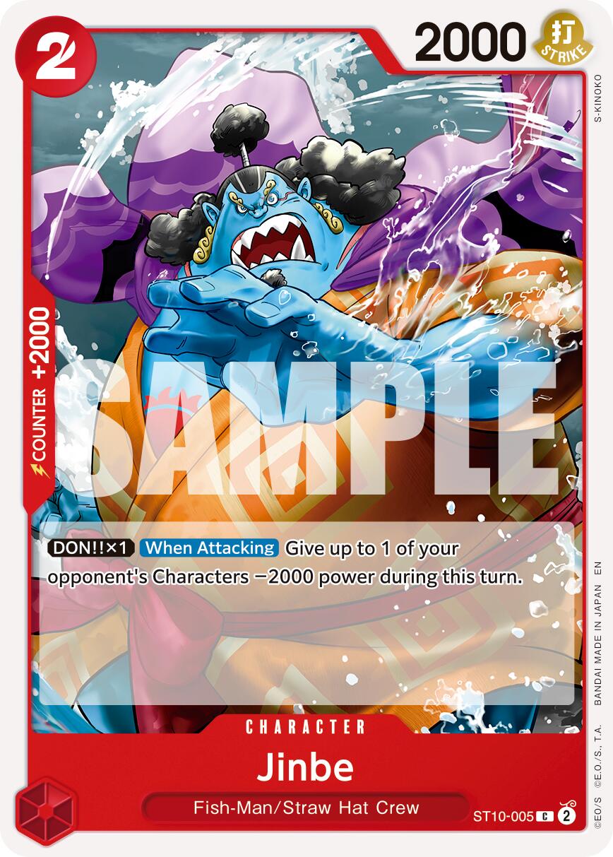 Jinbe (ST10-005) (Reprint) [Premium Booster -The Best- Vol. 2] | Galaxy Games LLC
