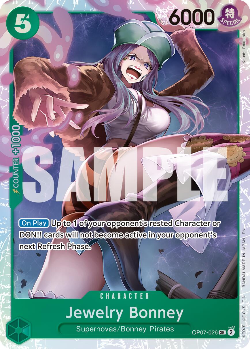 Jewelry Bonney (OP07-026) (Reprint) [Premium Booster -The Best- Vol. 2] | Galaxy Games LLC