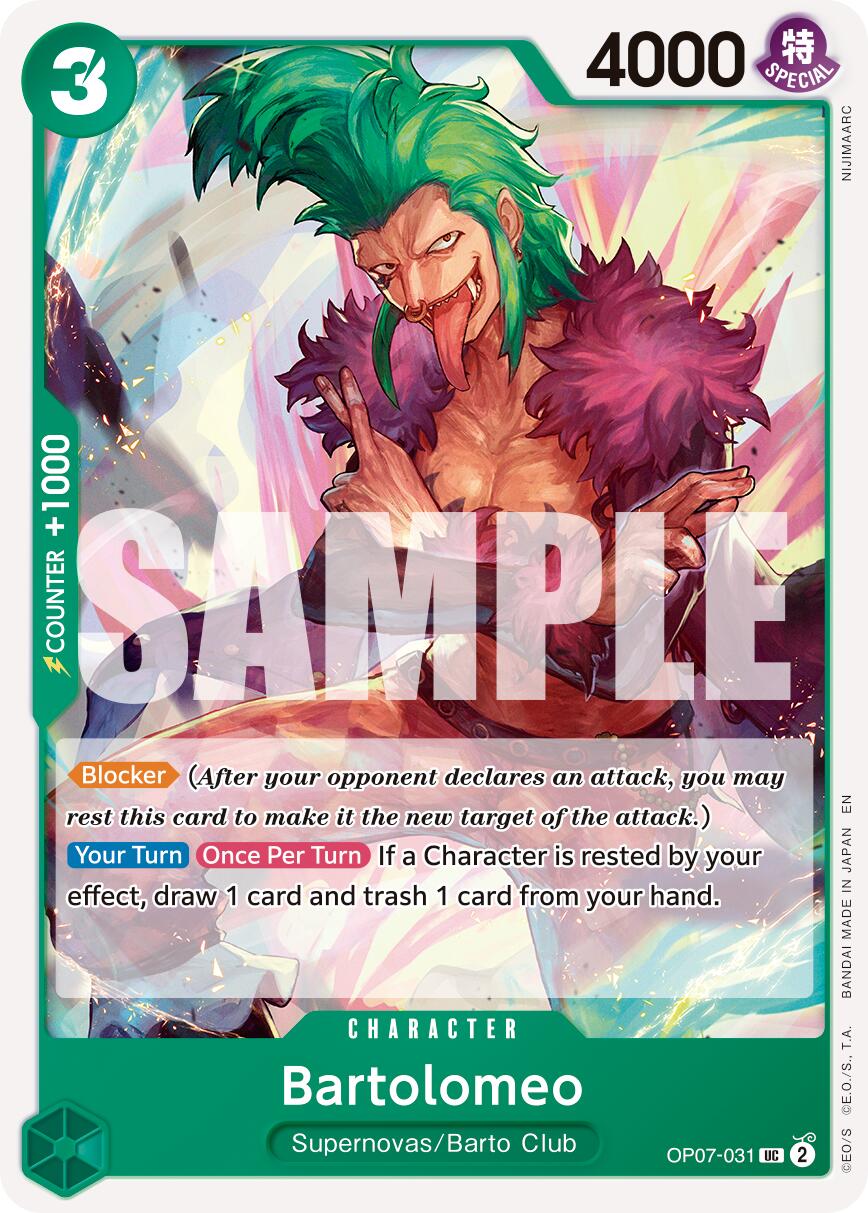 Bartolomeo (Reprint) [Premium Booster -The Best- Vol. 2] | Galaxy Games LLC