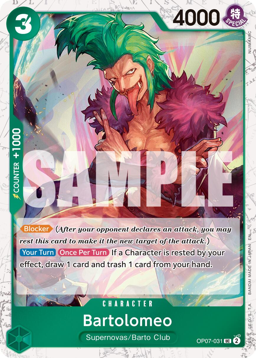 Bartolomeo (Pirate Foil) [Premium Booster -The Best- Vol. 2] | Galaxy Games LLC