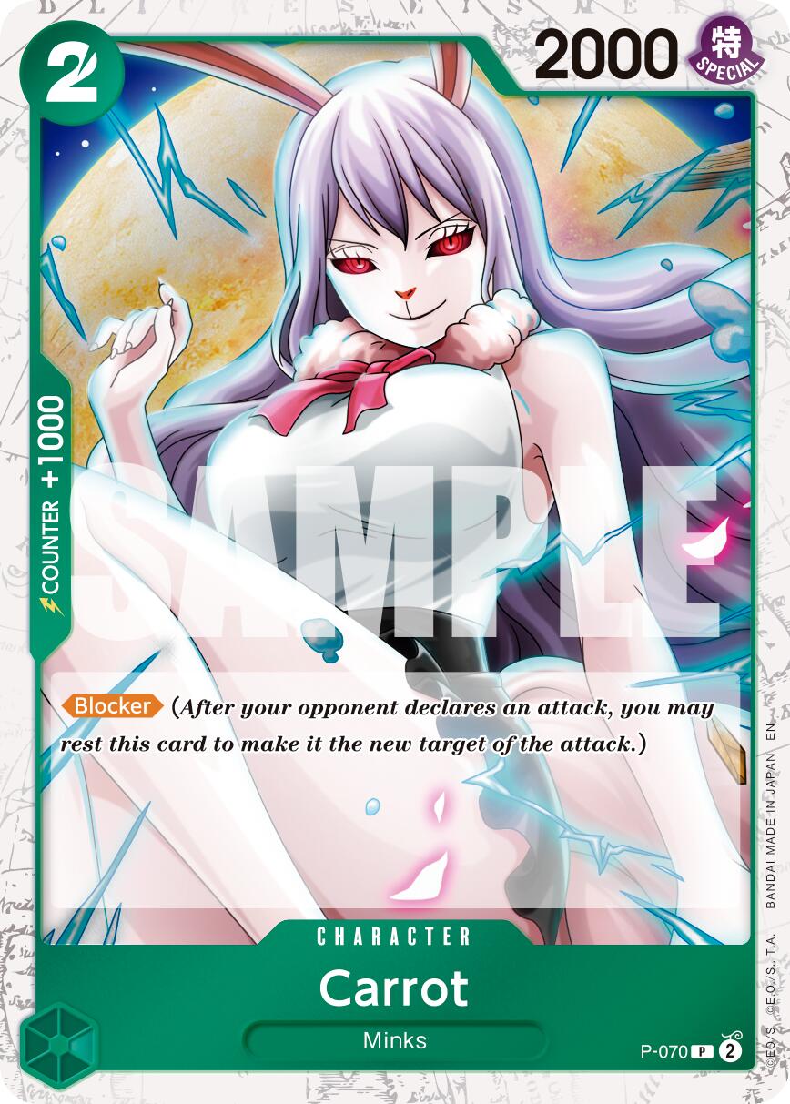 Carrot (P-070) (Pirate Foil) [Premium Booster -The Best- Vol. 2] | Galaxy Games LLC