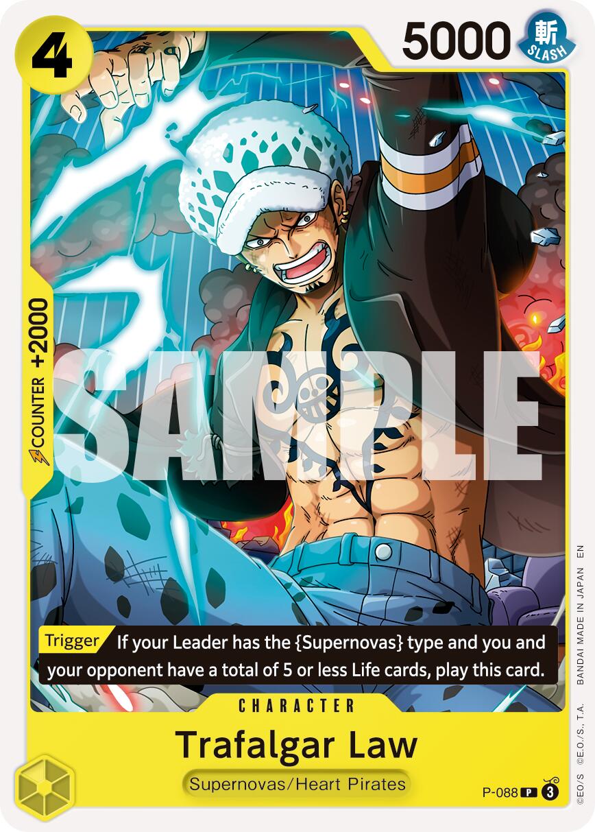 Trafalgar Law (P-088) (Reprint) [Premium Booster -The Best- Vol. 2] | Galaxy Games LLC