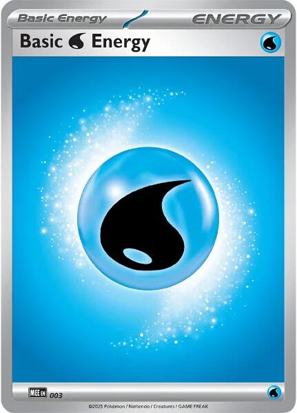 Basic Water Energy - 003 [Mega Evolution Energies] | Galaxy Games LLC