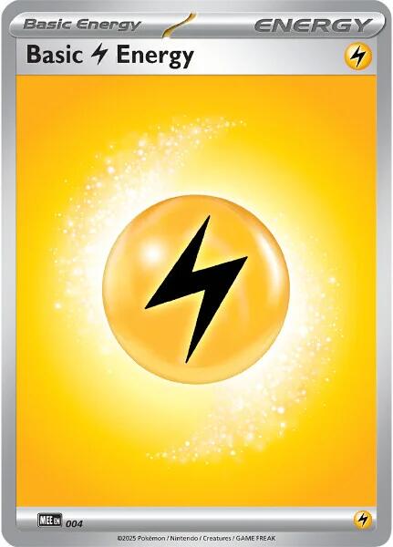 Basic Lightning Energy - 004 [Mega Evolution Energies] | Galaxy Games LLC