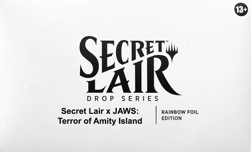 Secret Lair: Drop Series - Secret Lair x Jaws: Terror of Amity Island (Rainbow Foil Edition) | Galaxy Games LLC