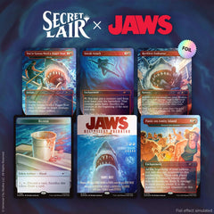 Secret Lair: Drop Series - Secret Lair x Jaws: Terror of Amity Island (Rainbow Foil Edition) | Galaxy Games LLC