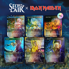 Secret Lair: Drop Series - Secret Lair x Iron Maiden: Album Art (Rainbow Foil Edition) | Galaxy Games LLC