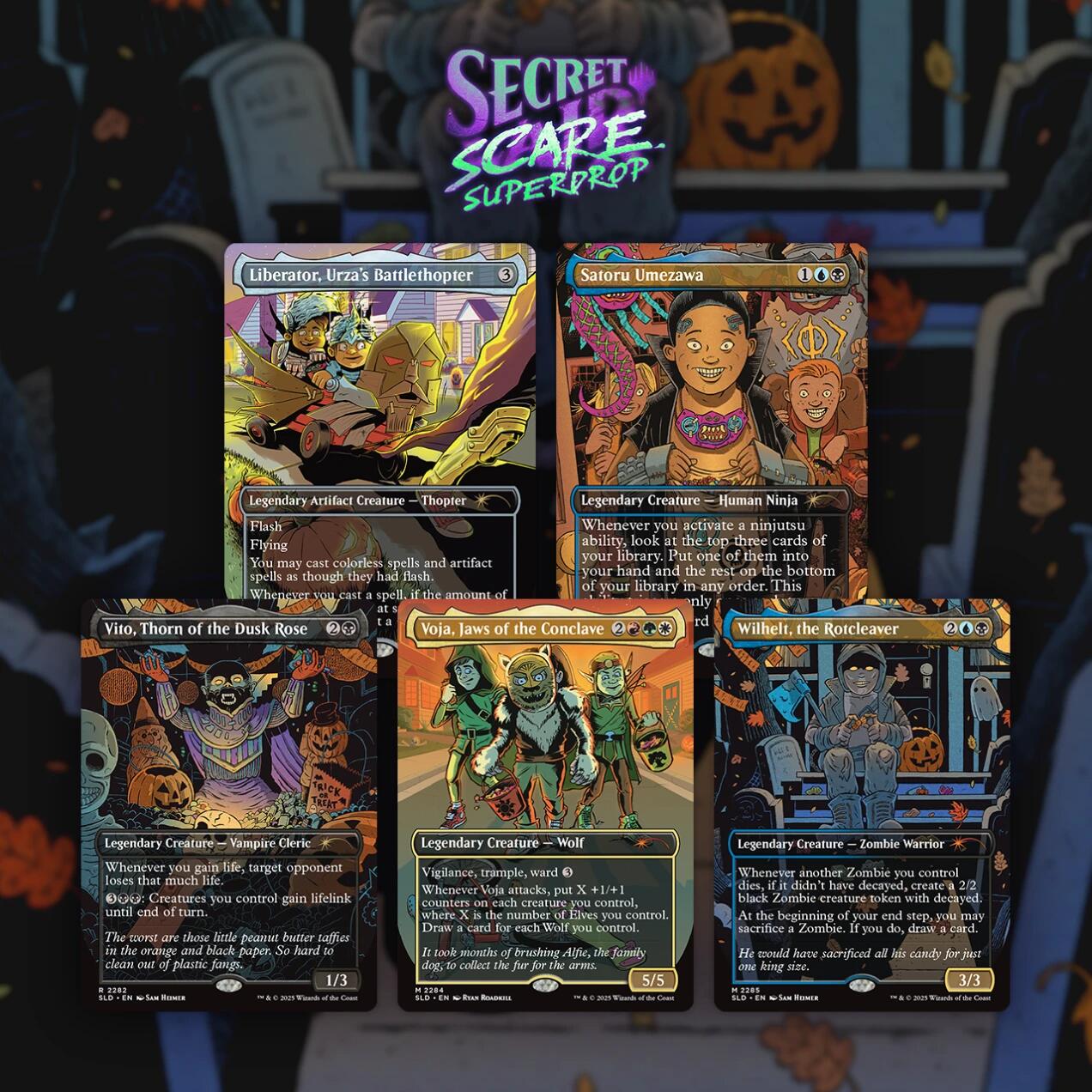 Secret Lair Drop: Trick or Treat (Non-Foil Edition) | Galaxy Games LLC
