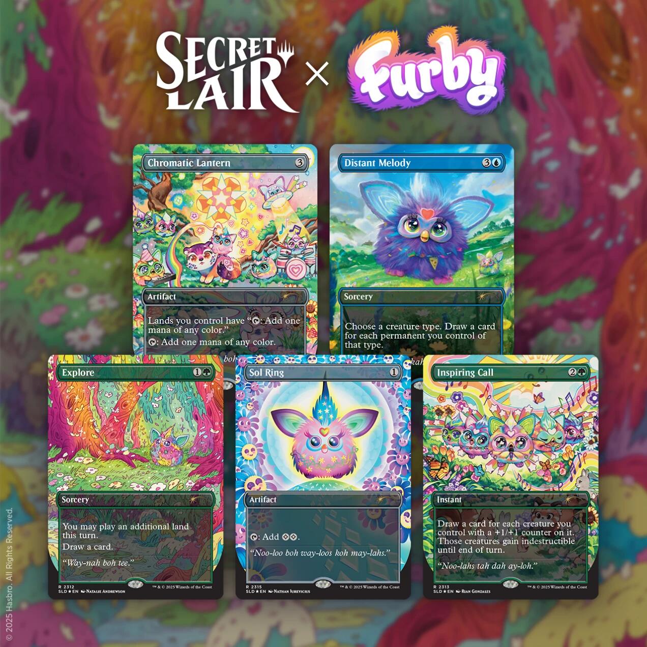 Secret Lair: Drop Series - Secret Lair x Furby: Doo-ay Noo-lah (Non-Foil Edition) | Galaxy Games LLC