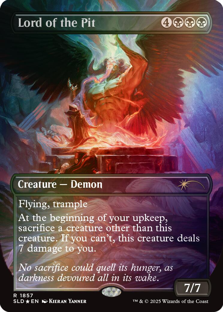 Lord of the Pit (Rainbow Foil) [Secret Lair Drop Series] | Galaxy Games LLC