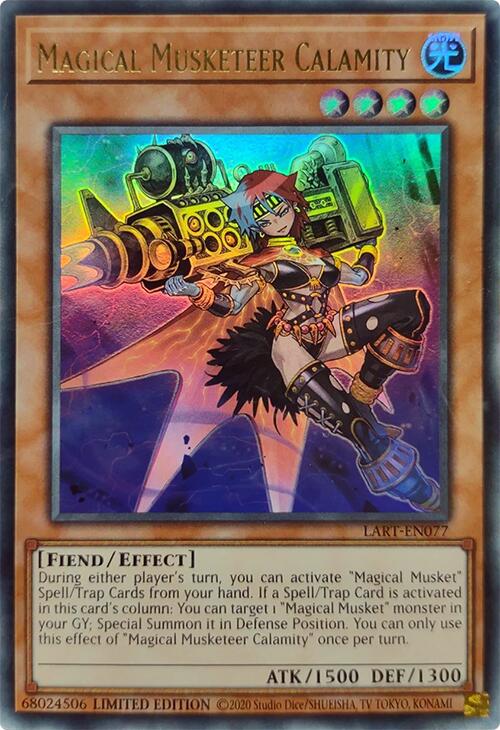 Magical Musketeer Calamity [LART-EN077] Ultra Rare | Galaxy Games LLC