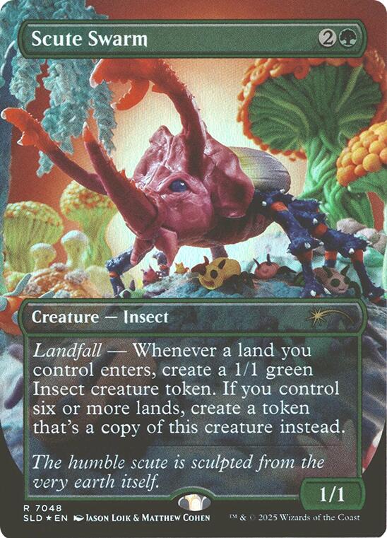Scute Swarm (Rainbow Foil) [Secret Lair Drop Series] | Galaxy Games LLC