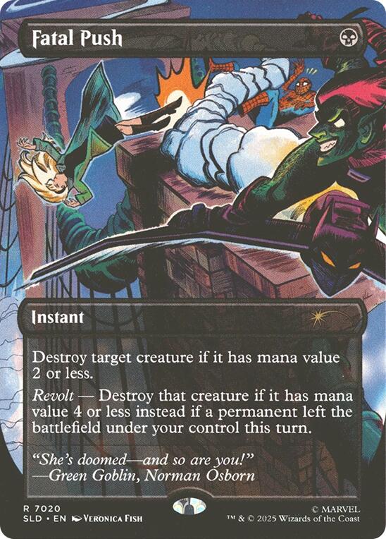 Fatal Push (7020) [Secret Lair Drop Series] | Galaxy Games LLC