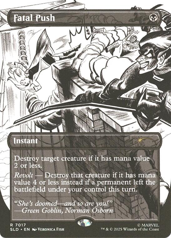 Fatal Push (7017) [Secret Lair Drop Series] | Galaxy Games LLC