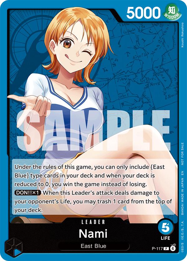 Nami (P-117) [One Piece Promotion Cards] | Galaxy Games LLC