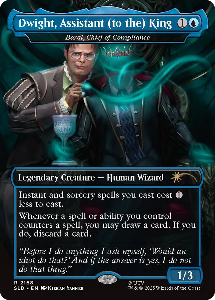 Dwight, Assistant (to the) King - Baral, Chief of Compliance [Secret Lair Drop Series] | Galaxy Games LLC