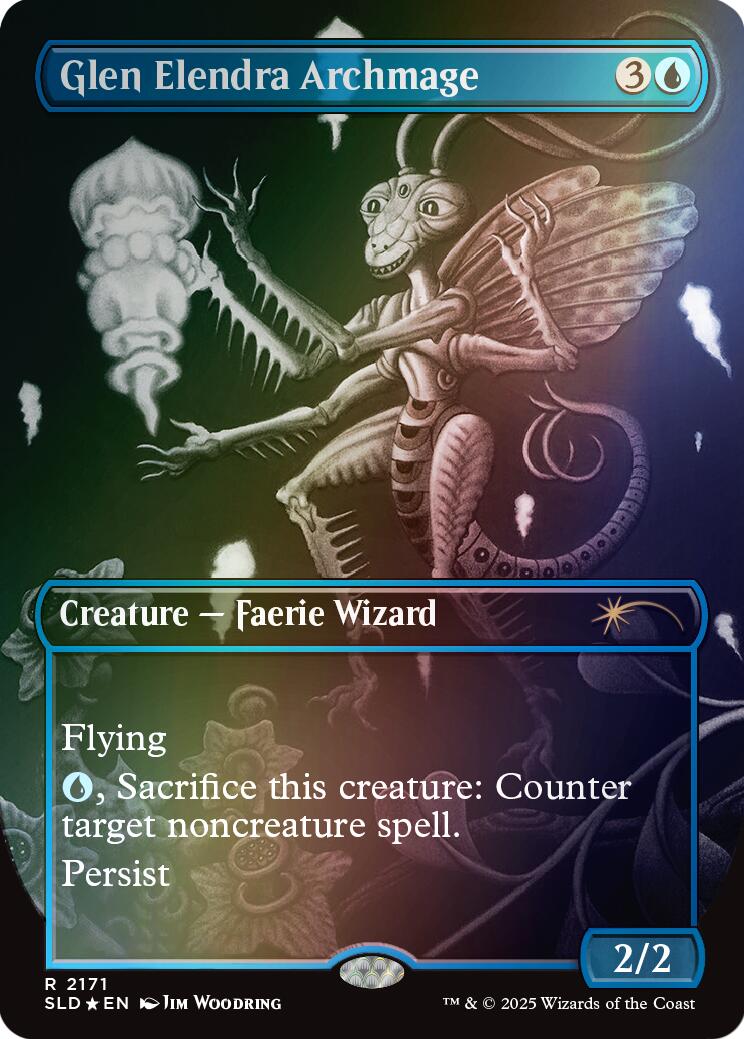Glen Elendra Archmage (2171) (Rainbow Foil) [Secret Lair Drop Series] | Galaxy Games LLC