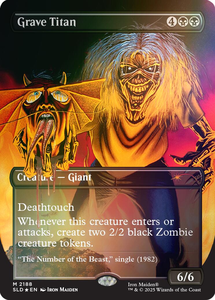 Grave Titan (2188) (Rainbow Foil) [Secret Lair Drop Series] | Galaxy Games LLC