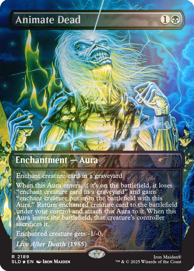 Animate Dead (Rainbow Foil) [Secret Lair Drop Series] | Galaxy Games LLC