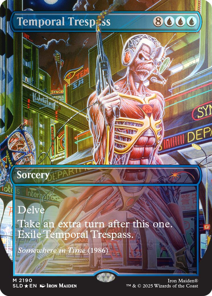 Temporal Trespass (Rainbow Foil) [Secret Lair Drop Series] | Galaxy Games LLC