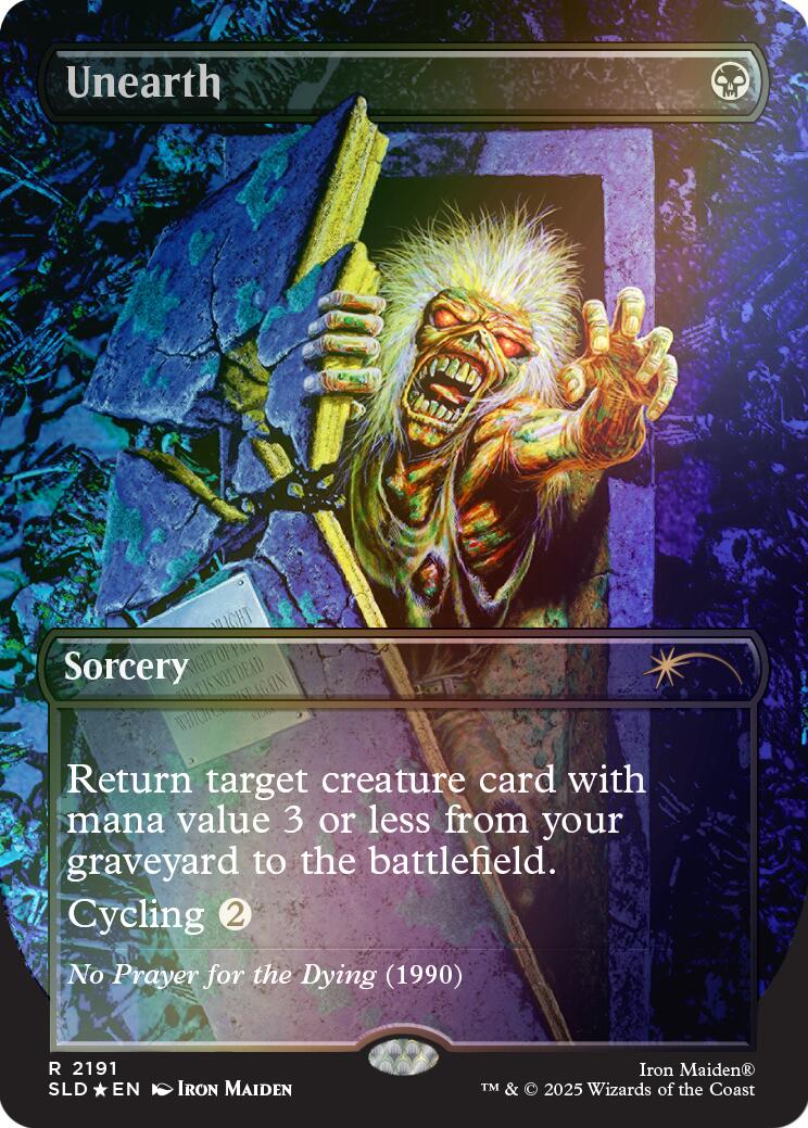 Unearth (Rainbow Foil) [Secret Lair Drop Series] | Galaxy Games LLC