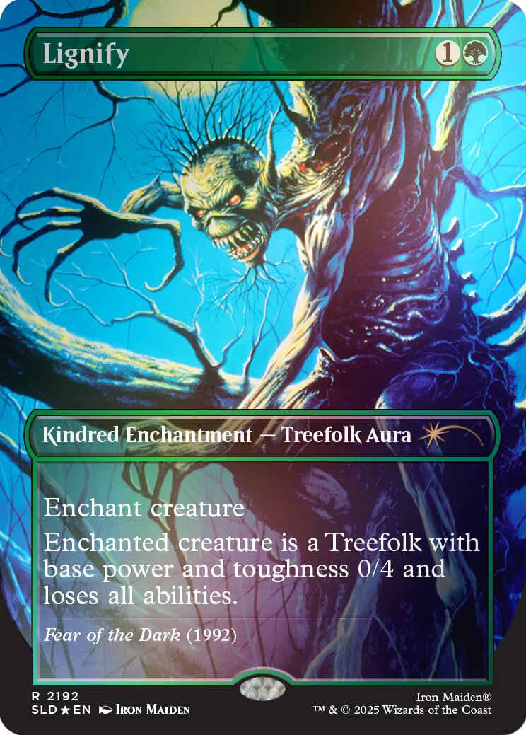 Lignify (2192) (Rainbow Foil) [Secret Lair Drop Series] | Galaxy Games LLC