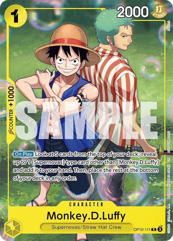 Monkey.D.Luffy (Learn Together Deck Set - Set Sail Event) [One Piece Promotion Cards] | Galaxy Games LLC