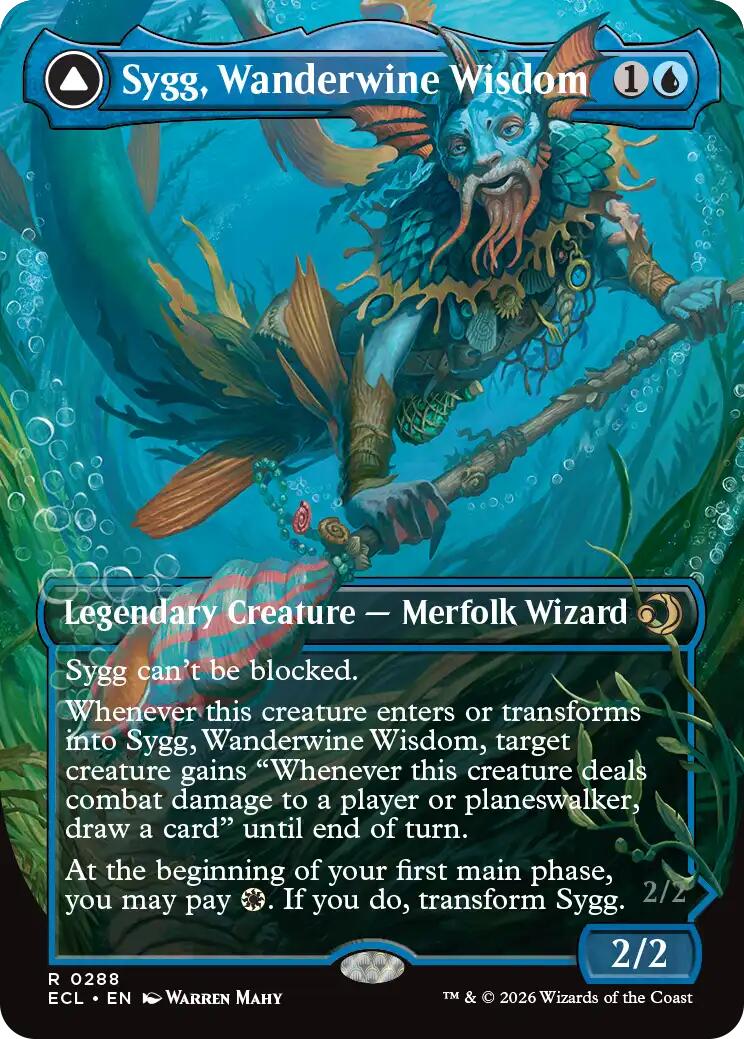 Sygg, Wanderwine Wisdom (Borderless) [Lorwyn Eclipsed] | Galaxy Games LLC