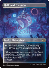 Hallowed Fountain (Borderless) [Lorwyn Eclipsed] | Galaxy Games LLC