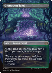 Overgrown Tomb (Borderless) [Lorwyn Eclipsed] | Galaxy Games LLC