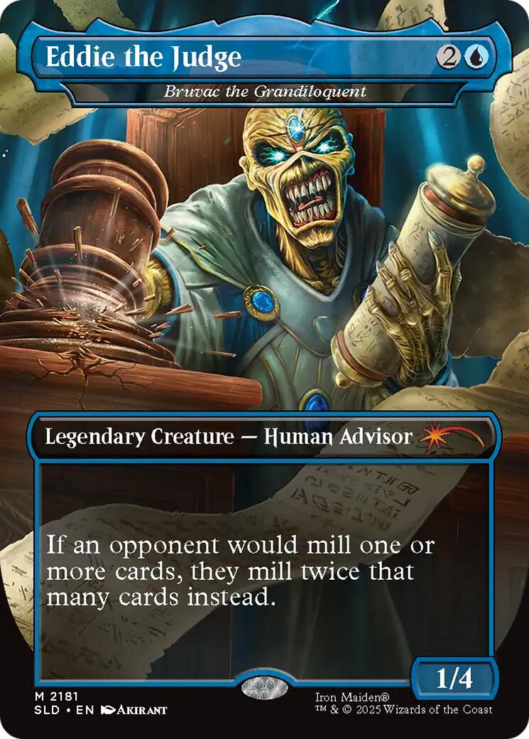 Eddie the Judge - Bruvac the Grandiloquent [Secret Lair Drop Series] | Galaxy Games LLC