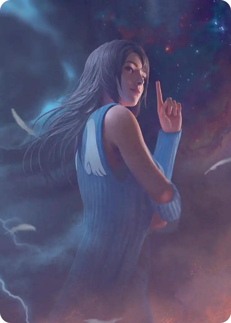 Rinoa, Angel Wing Scene Art Card [FINAL FANTASY Art Series] | Galaxy Games LLC