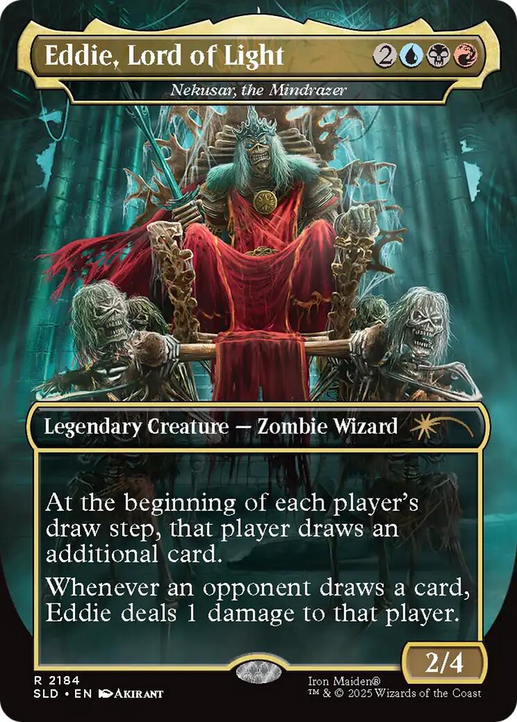 Eddie, Lord of Light - Nekusar, the Mindrazer [Secret Lair Drop Series] | Galaxy Games LLC