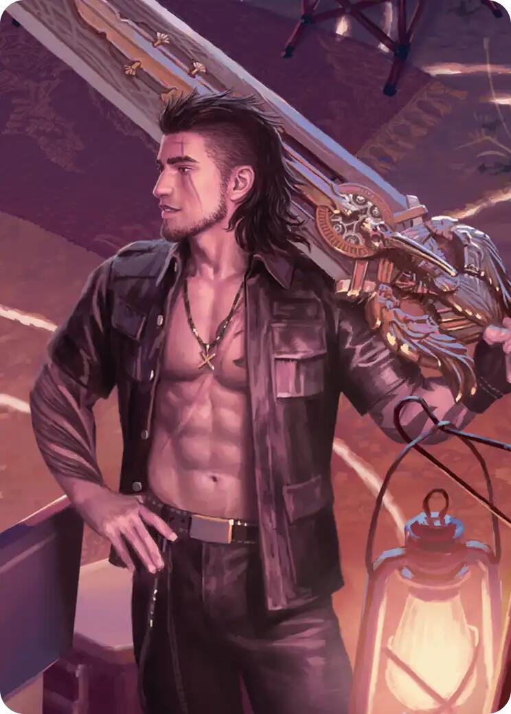 Warrior's Resolve Scene Art Card [FINAL FANTASY Art Series] | Galaxy Games LLC