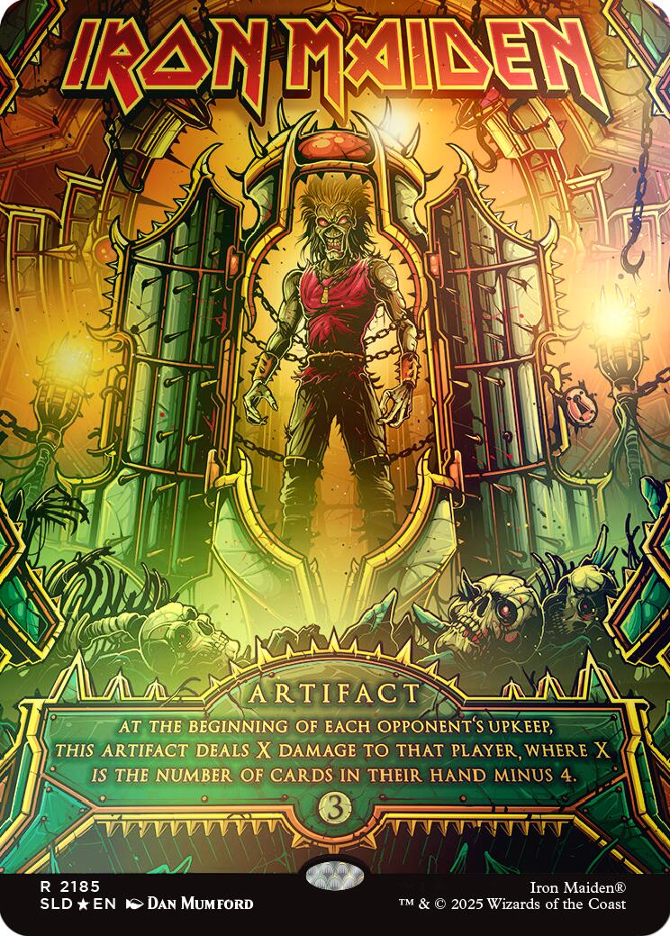 Iron Maiden (Rainbow Foil) [Secret Lair Drop Series] | Galaxy Games LLC