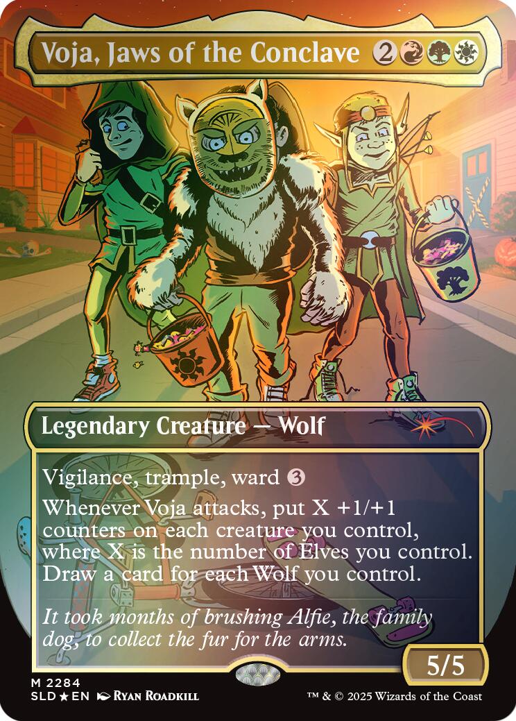 Voja, Jaws of the Conclave (Rainbow Foil) [Secret Lair Drop Series] | Galaxy Games LLC