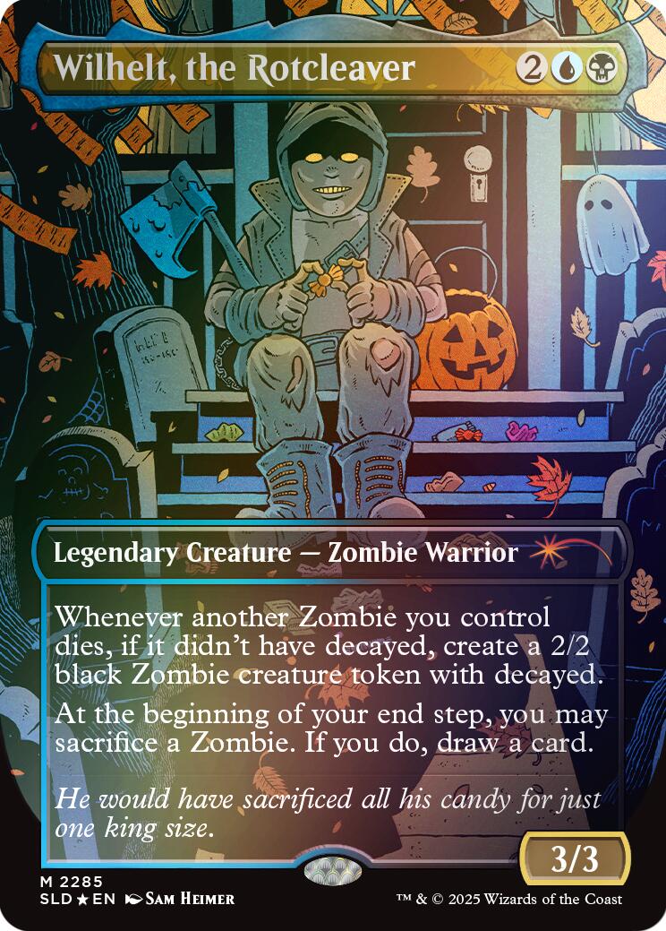 Wilhelt, the Rotcleaver (Rainbow Foil) [Secret Lair Drop Series] | Galaxy Games LLC