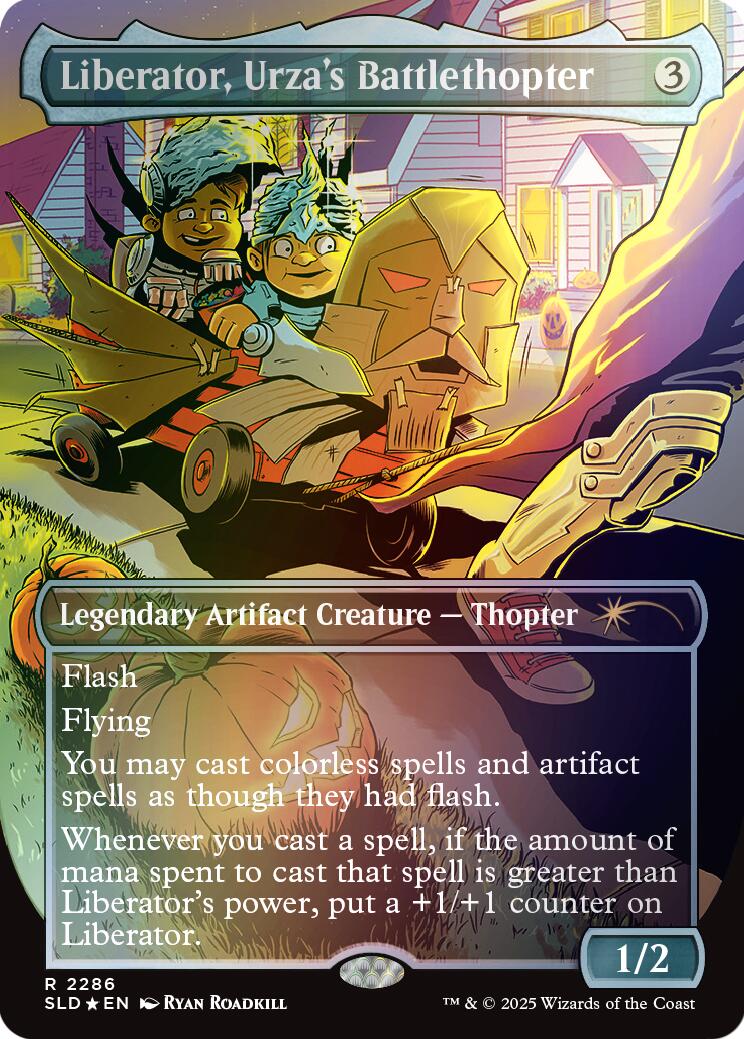 Liberator, Urza's Battlethopter (Rainbow Foil) [Secret Lair Drop Series] | Galaxy Games LLC