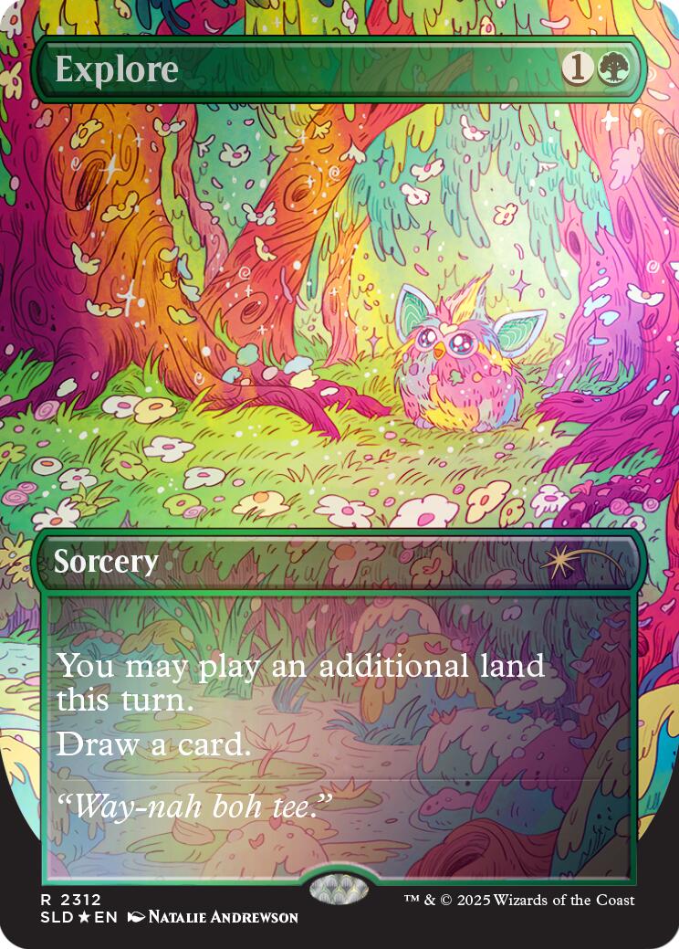 Explore (2312) (Rainbow Foil) [Secret Lair Drop Series] | Galaxy Games LLC