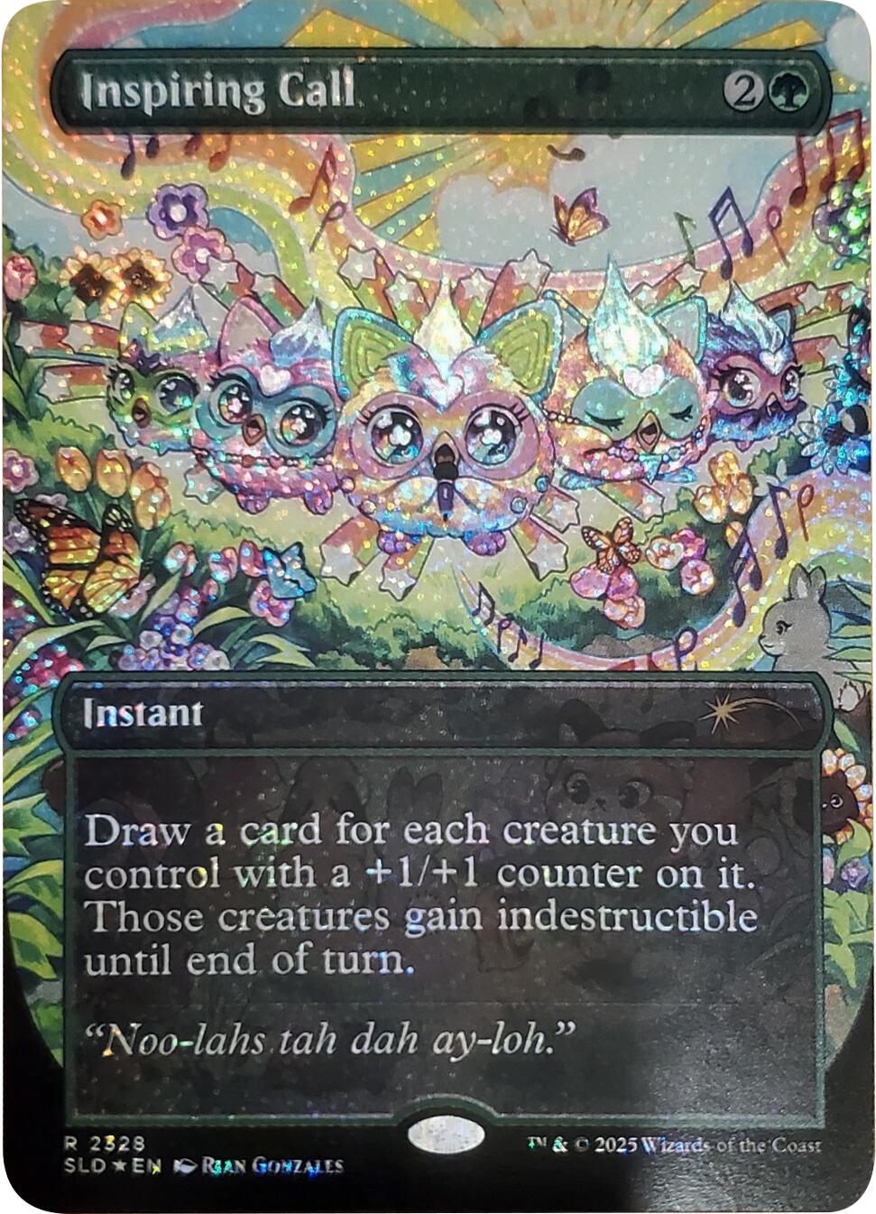Inspiring Call (Confetti Foil) [Secret Lair Drop Series] | Galaxy Games LLC