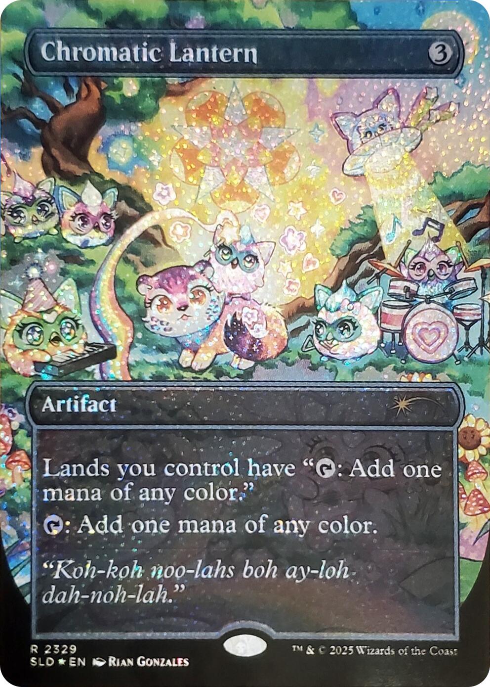 Chromatic Lantern (2329) (Confetti Foil) [Secret Lair Drop Series] | Galaxy Games LLC
