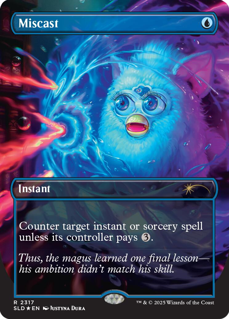 Miscast (Rainbow Foil) [Secret Lair Drop Series] | Galaxy Games LLC