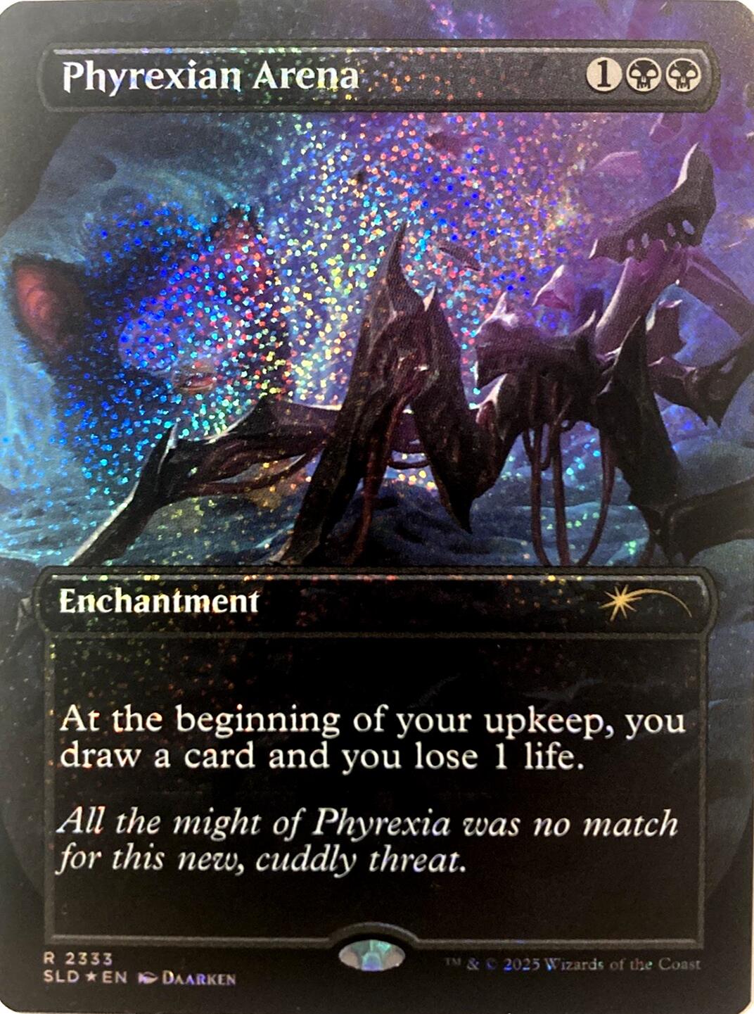 Phyrexian Arena (Confetti Foil) [Secret Lair Drop Series] | Galaxy Games LLC
