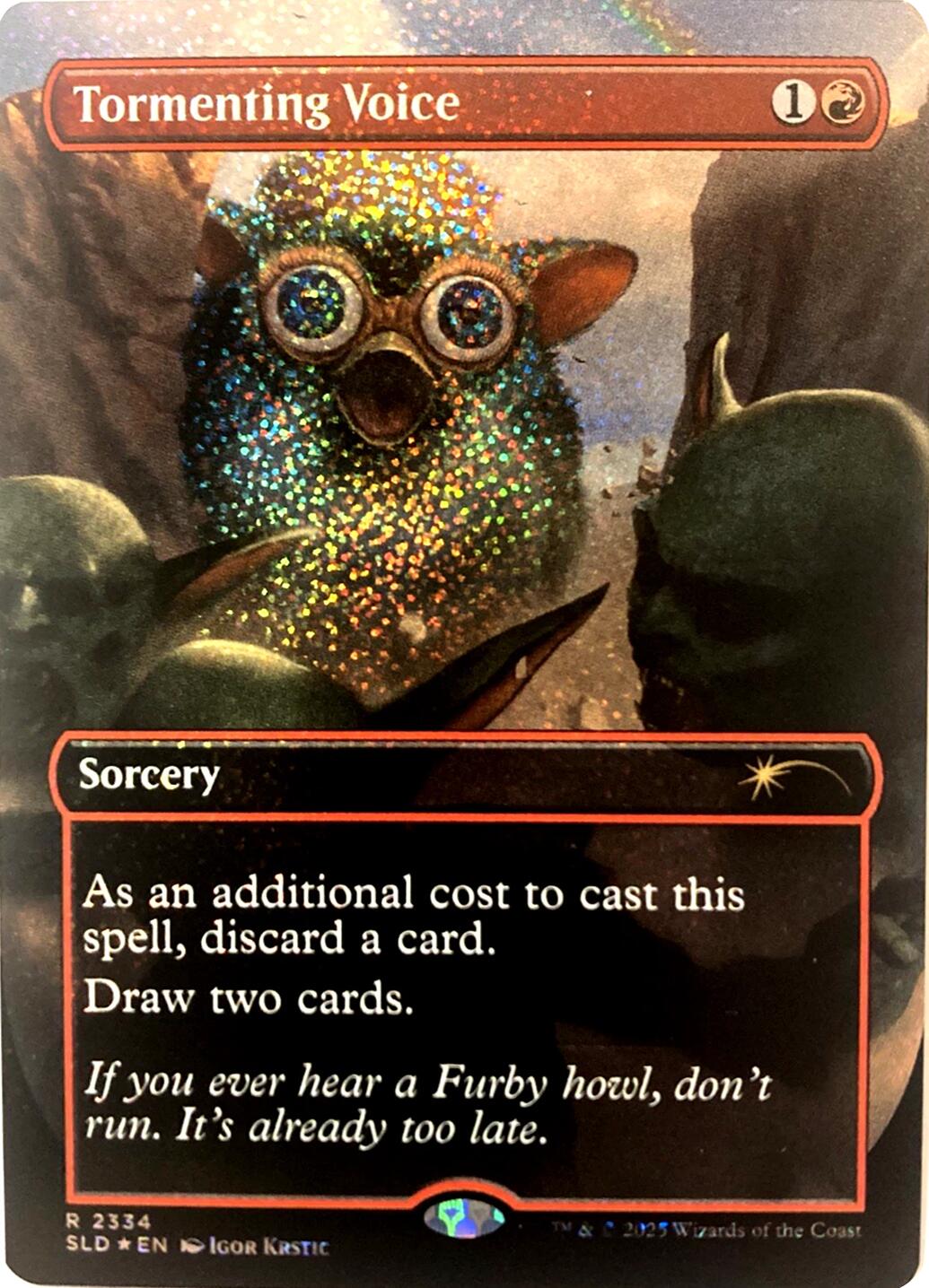 Tormenting Voice (Confetti Foil) [Secret Lair Drop Series] | Galaxy Games LLC