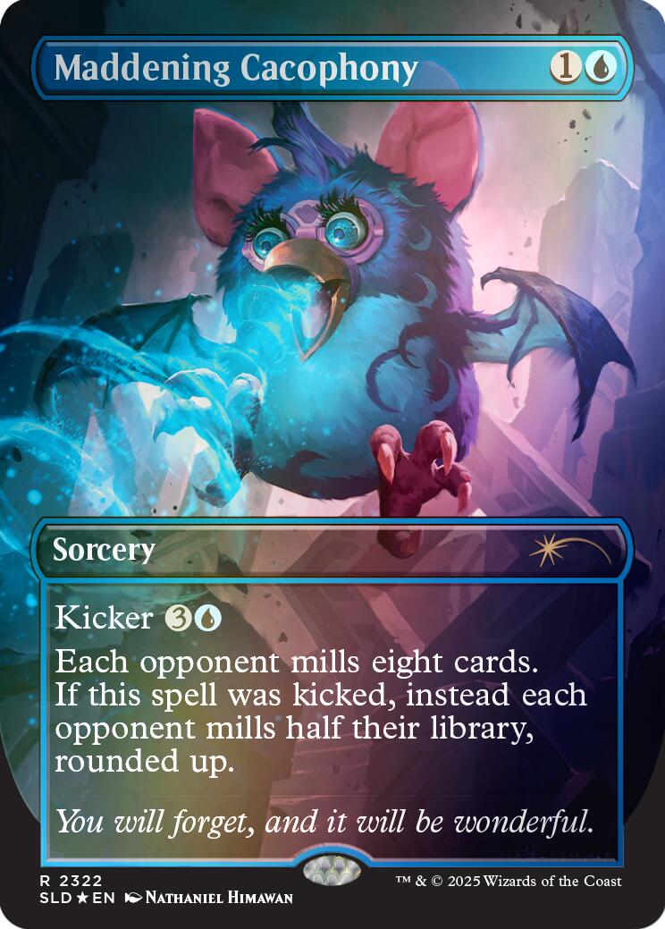 Maddening Cacophony (Rainbow Foil) [Secret Lair Drop Series] | Galaxy Games LLC